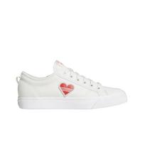 (w) Adidas Nizza Trefoil Crystal White Red 275