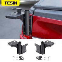 TESIN Flag Pole Holder for Ford F150 F-150 2015 2016 2017 2018   Car Tailgate Flagpole Antenna Mount Bracket Right