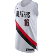 Nike NBA Player Edition Portland Trail Blazers Yang Hanshen Dri-FIT Comfortable Soft V-Neck Pullover Basketball Jersey Men jersey HM4284-100 L