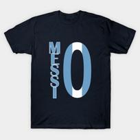 Men Black Print T-shirt Lionel Messi No-Cut Transfer Paper Print Cotton Tshirt L tamsiai mėlyna