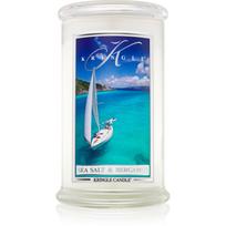 Kringle Candle Sea Salt & Bergamot kvapioji žvakė 623 g