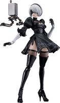 figma NieR Automata 2B Type Plastic Painted Movable Figure Ver1.1a [YoRHa No.2 B] Non-scale