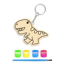 Medinis tapybos pakabukas vaikams Kūrybinis dinozaurų rinkinys
