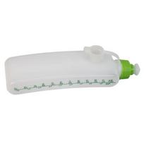 310ml Running Water Bottle with Food Grade Design Large Capacity Scale Curved Squeeze Type Leak-proof