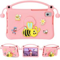 Kids Case for Samsung Galaxy TAB A7 Lite 8.7 T220 T225 A9 8.7 X110 X115N  A11 X133 X135 Lightweight Shockproof Kid-Proof Cover A 8.0 T290 T295 rožinė