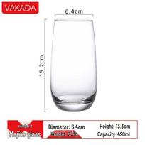 VAKADA High Borosilicate Mojito Cocktail Glass