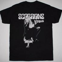 Scorpions Band Blackout Music Album Unisex Tee Men Tshirt American Fashion Street Vintage Short Sleeve Women Hip Hop Rocker Top S