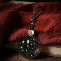Feng Shui Lucky Pixiu Key Chain Chinese Style Decor, Durable Pendant for Car Keys Phone Bag Perfect Gift for Men Women Partners A3