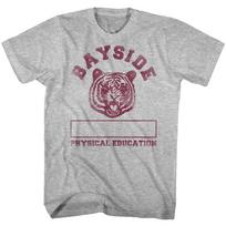 Saved By The Bell Bayside Tigers Physical Education Name Box Men's T Shirt 3XL