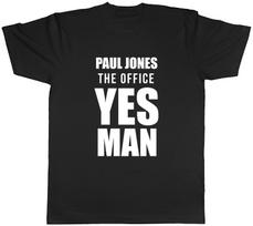 Personalised The Office Yes-Man Mens Unisex T-Shirt Tee M