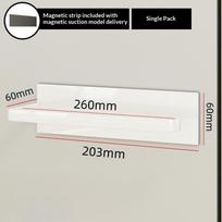 Self Adhesive Napkin Tissue Holder Easy to Clean Punch Free Wall Mounted Rack for Kitchen Toilet Roll Bathroom Use balta