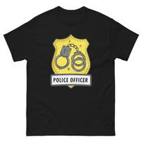 Police Officer Occupation Job Professional T-Shirt S