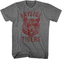 Saved By The Bell TV Show Bayside Tigers Big Tiger School Mascot Men's T Shirt 4XL
