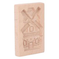 Natural Beech Wood Wooden Cookie Mold Squirrel Windmill Bunny Pinecone Bee Smooth Surface Biscuit Mould Rounded Edges