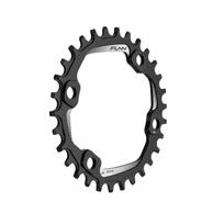 Funn Solo Narrow Wide Chainring, for Unequal Pitch 4 Arms 30T juoda