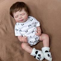50cm Simulation Baby Doll Vinyl Doll Toy Reborn Baby Doll Cute Boy