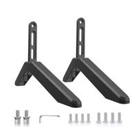 TV Stand Base Holder, Adjust Height for Better Viewing Easy Installation ABS Television Support 1