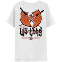 Wu Tang Clan 100% Cotton T-shirt Mens Tees Top Swords Logo new Official Unisex White S
