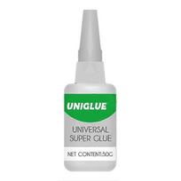 Uniglue Universalūs super klijai Stiprūs plastiko klijai dervai, keramikai, metalui, stiklui