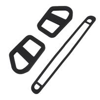 Galinio stabdžio galinio žibinto bloko pakeitimo putplasčio tarpinės Toyota Aygo MK1 2005 2014 81551 0H080 black