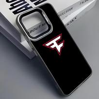 C-CSGO Team G2 F-Faze Spirit Phone Case For iPhone 16 13 15 14 12 11 Pro Max Grey Black Matte Laser Metallic Aurora Funda iphone15