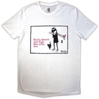 Emily The Strange Aims Low T-Shirt White New XXXXL