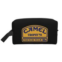 Camel Trophy Racing Makeup Bag Women Travel Storage Toiletry Bag Men Portable Cosmetic Organizer Waterproof Makeup Bags