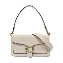 [Pre-Owned] Tabby 26 White Leather Crossbody Bag Handbag Shoulder Bag Gold Hardware Detachable Strap - Good #16T9QSY ONE SIZE
