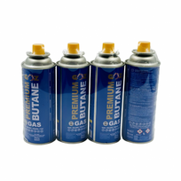 4 vnt. x Dujų balionėlis 250g su BVR vožtuvu – GOZ Premium 500ml