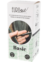 EuroStil pagrindinių kirpimo technikos mokymo rinkinys Eurostil Professional Basic