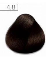 Absoluk plaukų dažai su keratinu Absoluk Permanent Cream 4.8 100ml