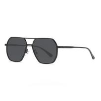 Mirrored Aluminum Magnesium Sunglasses With Polarized Tac Lenses For Outdoor Driving And Sports BlackFrameGrayLens