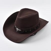100% Oda Vyrai Moterys Vakarų Kaubojaus Skrybėlė Platus Kraštas Krikštatėvio Skrybėlės Džentelmeno Bažnyčios Sombrero Hombre Džiazo Kepurė One Size kava