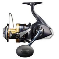 Shimano 21 Spheros SW 8000PG suktukas žvejybai jūroje su vobleriais ir dugnine meškere juoda