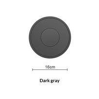 Nonslip Silicone Heat Insulation Pad 1Pcs Non-stick Pot Holder Protector for Home Restaurant Hot Pan Dish Placemat tamsiai pilka spalva