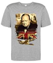 Raf British politics government Winston Churchill England spitfire t shirt S