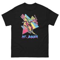 Mt Baker Retro Snowboarder 80s 90s Snowboarding T-Shirt M