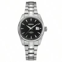 DOXA Women Automatic Watch Black Watch D123SBK juoda