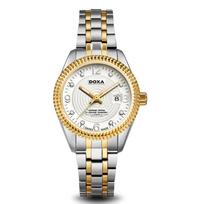 DOXA Women's Quartz White Watch D132TWH balta
