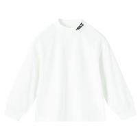 B.Duck Boys' Warm Mock Neck Long-Sleeve T-Shirt 155 pilkšvai balta