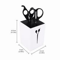 White Hairdressing Scissor Holder Black Barber Scissor Rack Salon Scissor Stand  Hair Salon balta