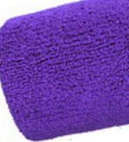1Pcs Wrist Sweatband Tennis Sport Wristband Volleyball Gym Wrist Brace Support Sweat Band Towel Bracelet Protector 8 /11 /15 cm 11 cm length violetinė