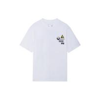 Li Ning Skateboard T Shirt Unisex White AHSS301-3 M