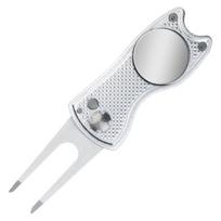Pop-up Button Golf Repair Tool Magnetic Marker Putting Green Fork  Golf Course sidabras