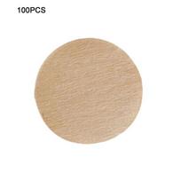 100 vnt. apvalus kavos filtras Namų biuras Kavinė Puodelis Popierius Moka Espresso Arbata 60mm