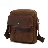 Vintage Canvas Shoulder Bag Camera Camera Bag Crossbody Men's Bag Business Men's Bag Small Body Bag Chest Bag He is a size 14.