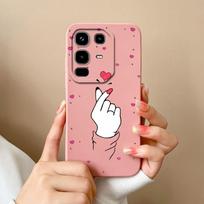 For Infinix Note 50 Pro Plus 50x 50s Cellphone Case Fashionable Thumb Love Patterns Liquid Silicone Shockproof Protection Back Cover For Infinix Shell Infinix Note 50 4G