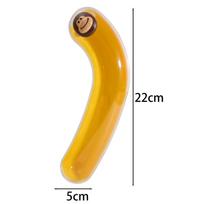 Portable Banana Shape Protective Case Travel Picnic Reusable Banana Storage Container Anti-Squeezing Kid Food Fruit Carrier Pod