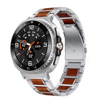 Medžiagos ir nerūdijančio plieno apyrankė, skirta Samsung Galaxy Watch 8 8Classic 46mm, be tarpų, greitai užsegama apyrankė, skirta GALAXY Watch Ultra 47mm Galaxy Ultra 47mm