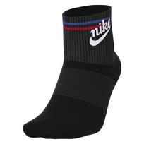 Nike Unisex Breathable Short Athletic Socks (3-Pack) M (38-42)